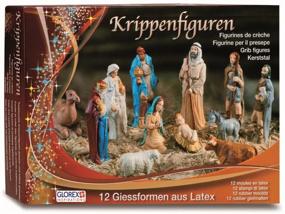 img 1 attached to Glorex 9603 90 Latex Nativity Figurine Multicoloured