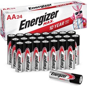 img 4 attached to Energizer AA Batteries 24-Pack, Double A Max Alkaline Batteries
