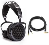 🎧 hifiman sundara 2020 version: planar magnetic hi-fi headphone with 3.5mm connectors, black - enhanced comfort & updated earpads logo