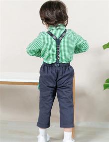 img 2 attached to Optimized Boys' Toddler Suits Bearer Outfits Sets for Clothing