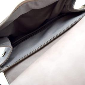 img 1 attached to Convertible Leather Fashion Backpack Shoulder