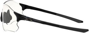 img 1 attached to Stylish and Sleek: OO9308 EVZero Sunglasses in Polished Black - Ultimate Eye Protection