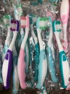 мягкие зубные щетки для детей 🦷 - разноцветные, упакованные поштучно - 72 штуки/упаковка. логотип
