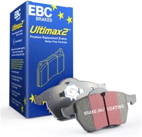 img 1 attached to Высококачественные тормозные колодки EBC Brakes UD537 Ultimax OEM Replacement - непревзойденное качество и увеличенная тормозная мощность.