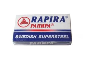 img 1 attached to 🪒 100 Rapira Swedish Super Steel Razor Blade Pack