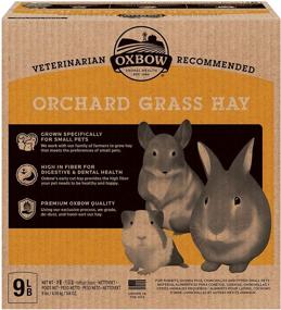 img 4 attached to 🌾 All-Natural Orchard Grass Hay for Small Pets: Chinchillas, Rabbits, Guinea Pigs, Hamsters & Gerbils - Oxbow Animal Health