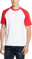 fruit of the loom baseball sleeve t-shirt for men in clothing & shirts logo