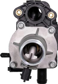 img 1 attached to 🔧 APDTY 4221217 Thermostat & Water Outlet Housing Set with Gasket & 2 CTS Coolant Temp Sensor - Replaces 15-81766, 25189437