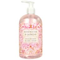 experience luxury with greenwich bay trading company luxurious hand soap, rosewater & jasmine - 16 fl oz (r2y015) logo