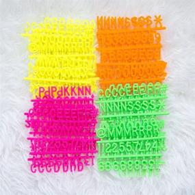 img 2 attached to Felt Like Sharing Plastic Letter Board Letters Only (600 Pieces) – 0