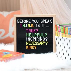 img 3 attached to Felt Like Sharing Plastic Letter Board Letters Only (600 Pieces) – 0
