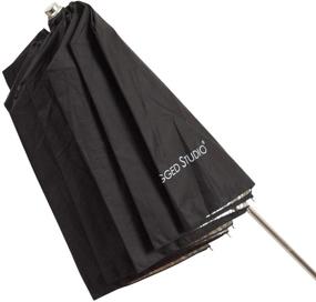 img 4 attached to UNPLUGGED STUDIO Collapsible Silver Umbrella