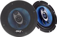 🚗 6.5-inch three-way car speaker system - 180w rms/360w power handling, 4 ohm impedance, and 3/4-inch piezo tweeter - pyle pl63bl logo