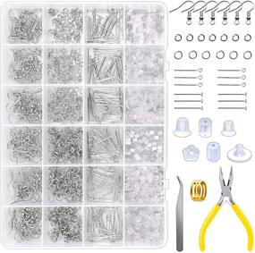 img 4 attached to 1133PCS Earring Making Supplies Kit: YUGDRUZY for Jewelry Making & Repair