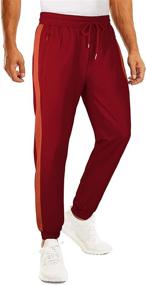 img 3 attached to 🏃 Ultimate Performance: WIHOLL Mens Jogger Pants with Pockets for Running, Jogging, Training & Workout