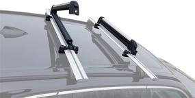 img 3 attached to BRIGHTLINES Universal Roof Ski Snowboard Racks - Mount on 🏔️ Vehicle Top Cross Bars (Up to 6 Skis or 4 Snowboards)