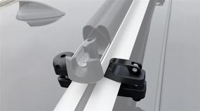 img 2 attached to BRIGHTLINES Universal Roof Ski Snowboard Racks - Mount on 🏔️ Vehicle Top Cross Bars (Up to 6 Skis or 4 Snowboards)