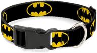 buckle down plastic clip collar batman dogs and training & behavior aids logo