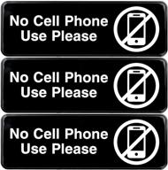 cell phone use please sign logo