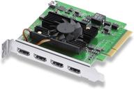 🎥 внутренняя видео-захватная карта blackmagic design на базе pcie - bm-bdlkdvqdhdmi4k логотип