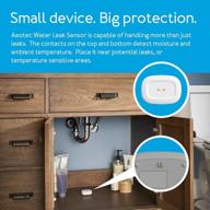 💦 aeotec water leak sensor for smartthings, zigbee, battery-powered, compatible with smart home hub logo