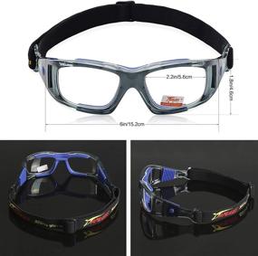 img 3 attached to 🥽 PELLOR Anti-Fog Lens Sports Safety Goggles: Replaceable Protective Eyewear Glasses