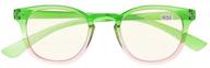 women's stylish blue light filter glasses for computer use and reading logo