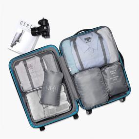 img 2 attached to 🧳 Luggage Packing Organizers for Travel Toiletries and Accessories