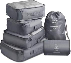 img 4 attached to 🧳 Luggage Packing Organizers for Travel Toiletries and Accessories