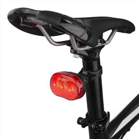 img 2 attached to 🚴 BV Rear Bike Tail Light 2 Pack: Uncompromising Cycling Safety with Easy Installation