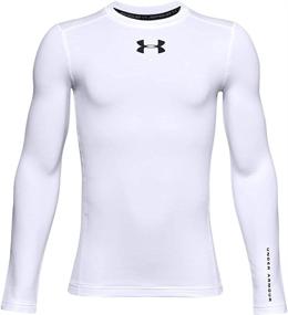 img 4 attached to Under Armour ColdGear Long Sleeve T Shirt Boys' Clothing : Active