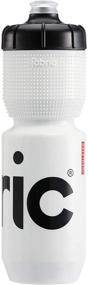 img 1 attached to 🥤 Insulate Water Bottle with Fabric Gripper - White/Black, 650ml: A Cool Thirst Quencher!