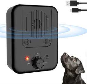 img 4 attached to 🐶 UltPeak Dog Barking Control: USB Rechargeable Sonic Barking Silencer - 10 Meters Effective Range, Safe for Small, Medium, and Large Dogs