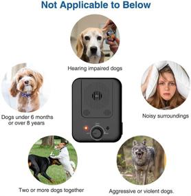 img 2 attached to 🐶 UltPeak Dog Barking Control: USB Rechargeable Sonic Barking Silencer - 10 Meters Effective Range, Safe for Small, Medium, and Large Dogs