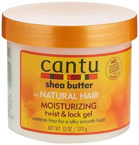 img 4 attached to 💧 Cantu Shea Butter Moisturizing Twist & Lock Gel - Effective Natural Hair Care, 13 Oz (1-Pack)