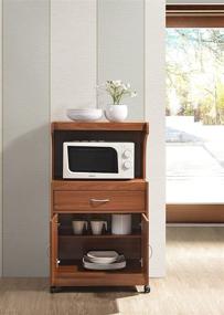 img 2 attached to 🍒 Cherry Hodedah Microwave Kitchen Cart