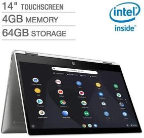 img 2 attached to HP Chromebook X360 14 Touch N5000 4GB