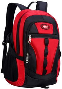 img 4 attached to 🎒 Waterproof Elementary Daypack Backpack - VIDEOSCLA Knapsack