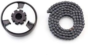 img 3 attached to SUNROAD Centrifugal Clutch Chain Lawnmower Motorcycle & Powersports