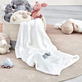 img 4 attached to SLEEP ZONE Blankets Microfiber Toddlers