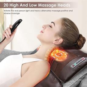 img 1 attached to KOSIEJINN Massager Multifunctional Vibrating Pain Brown