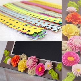 img 1 attached to Bilipala Paper Quilling DIY Flowers 💐 Petal Shapes: 8 Types, 9 Colors, 72 Strips