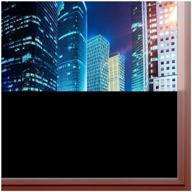 🖤 bdf blkt window film blackout privacy (36" x 6ft) - ultimate darkness and privacy solution for windows logo