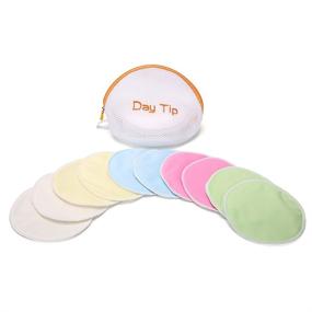 img 3 attached to 🤱 Nursing Pads Reusable, Stay Dry Nursing Bra Pads (10 Pack) - Eco Friendly, Washable with Laundry & Travel Bag