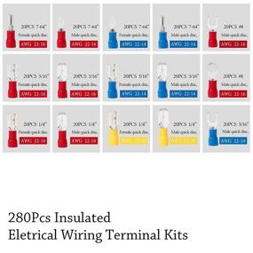 img 1 attached to 🔌 BENBO Insulated Electrical Connector Assortment