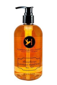 img 3 attached to 🌿 Hummingbird Farms Lavender Hand Soap No. 307 - 12 oz, Enhanced with 48.51% Aloe Vera