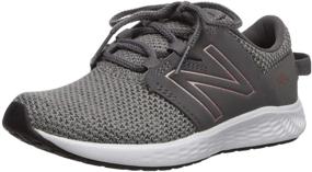 img 4 attached to 👟 Fresh Foam Vero Racer V1 Bungee Running Shoe for Kids by New Balance