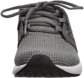 img 3 attached to 👟 Fresh Foam Vero Racer V1 Bungee Running Shoe for Kids by New Balance