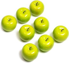 img 4 attached to Juvale Artificial Apple Pack 3X3X2 7Inch