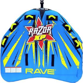 img 4 attached to 🎢 Thrilling Rides Await: Experience the RAVE Sports Razor XP 3-Rider Towable Tube!